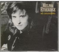 MELISSA ETHERIDGE - NO SOUVENIRS CD UK ISLAND 1989 3 TRACK B/W BRAVE AND CRAZY LIVE AND NO SOUVENIRS LIVE (CID431)