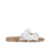 melissa Femme Anuncio ancho Mulas/Zuecos Mujer Blanco Mules Zapatos, White, 37 EU Ballerines
