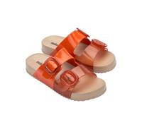 melissa Femme Cozy Slide Ad Sandale, Beige/Orange, 37 EU