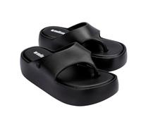 melissa Femme Free Platform Thong Ad Sandale, Noir, 37 EU