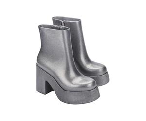 melissa Femme Nubie II Ad Botte Tendance, Argent métallique, 40 EU