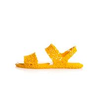 melissa Femme PANC Sandal + Isabela CAPETO AD Plate, Amarillo, 39 EU