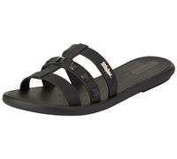 melissa Femme Sun Atlantis Ad Sandale Plate, Noir, 38 EU