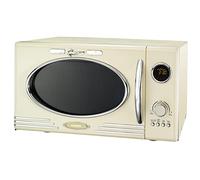 Melissa 16330128 - Four à micro-ondes électronique avec gril, 23L, 800 W, crème