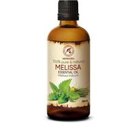 Melissa Indicum Essential Oil 100 Ml-India-Pure And Natural-Melissa Essential Oil-Ideal For Aromatherapy-Aromatic Bath-Diffuser-Melissa Oil