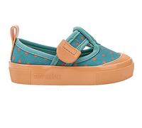 melissa Mini Basic Print BB Sandale Plate, Bleu, 24 EU
