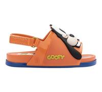 melissa Mini Beach Slide Sandal +, Sandales plates pour filles, orange, 19/19.5 EU