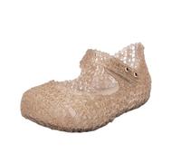 melissa Mini Cloche en Papier BB - Sandales Plates pour Fille, Beige, 21 EU