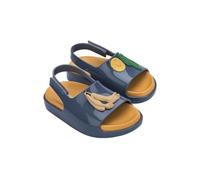 melissa Mini Cloud Sandale + Tarsila, Sandales plates pour filles, bleu, 27 EU