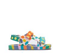 melissa Mini PINGPONG + FABULA INF, Sandales plates Bleu, 35 EU, bleu, 35 EU