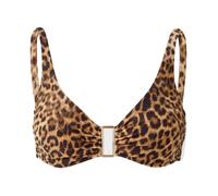 Melissa Odabash - Bel Air Cheetah Spotted Bikini Top - Femme - Maillots de bain - Brun - Taille: 42 FR