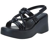 melissa Sand + Salinas Ad, plateforme pour femme, Noir, 35/35.5 EU