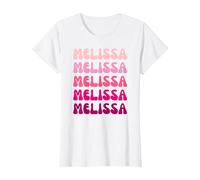 Melissa T-Shirt, Femme, Blanc, XL