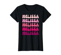 Melissa T-Shirt, Femme, Noir, XL