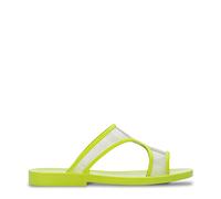 Melissa Women's Bikini Slide Ad Flat Sandal, citronier, 38 EU