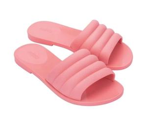 melissa Women's Bless Slide Flat Sandal, rose, 39 EU