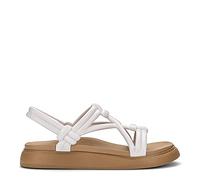melissa Women's Essential Sand + Papete Flat Sandal, blanc, 7.5/8 UK