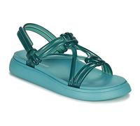 melissa Women's Essential Sand + Papete Flat Sandal, Vert, 2.5/3 UK