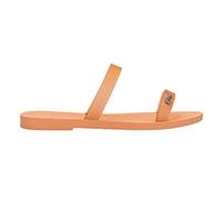 melissa Women's Sun Torrance Ad Flat Sandal, Orange, 37 EU