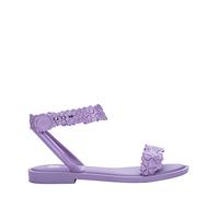 melissa Women's Wave Sandal Blossom + Flat, violet, 2/3 UK
