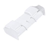 Melitt Aileron 1 : 8 RC RC plastique nylon pour télécommande électrique de camion tout-terrain 1/8 Nitro, blanc