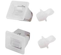 Melitt Lot de 4 loquets de porte pour sèche-linge 306436 279570