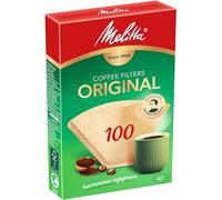 Melitta 126033 filtres de papier 100/40, Couleur : Marron naturel