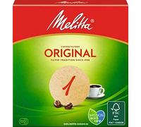 Melitta Filtre à café Classic 204335, Ø94 mm R1, Marron, Lot de 100