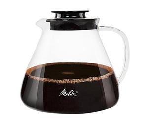 Melitta 217632 Cafetière 1 L Verre Noir