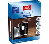 Melitta 224562 Cartouche filtrante pour machines à café automatiques | 3 cartouches Pro Aqua | Prévention du calcaire | Facile à utiliser | 3 cartouches