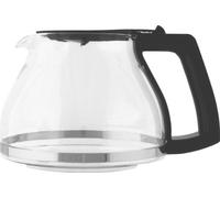 Melitta Verseuse en Verre, Capacité 1,25 Litre, Pour Cafetières à Filtres Look III, Noir