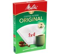 Melitta, 40 Filtres à Café, Taille 1x4, Pour Cafetière à Filtre, Original, Blanc
