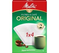 Melitta Filtres à Café, Taille 1 x 4, 40 unités
