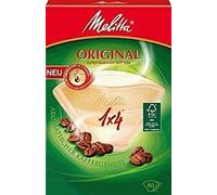 Melitta 80 Â X Filter Bags/ Original 1X4 Â Coffee Filter (Size 4 ) (Natural/Brown/3 Â Flavor Zone Filter ) by Melitta
