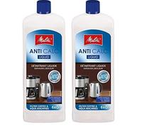 Melitta 90451942 Liquide Détartrant Anti Calcaire pour Cafetières Filtres 250 ml, Blanc (Lot de 2)