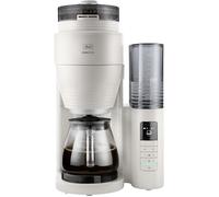 Melitta AromaFresh Pro X Édition Limitée - Cafetière filtre 1,5 L avec moulin céramique intégré, gris