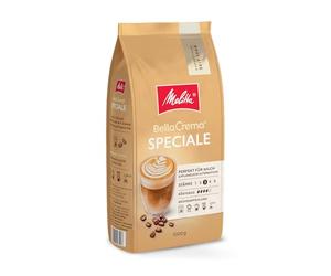 Melitta Bellacrema Speciale Café en Grains Entiers 1 Kg, Non Moulu, Café en Grains pour Machines à Café Entièrement Automatiques, Torréfaction Moyenne, Torréfié en Allemagne, Force 2