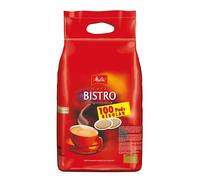 Melitta Bistro Café Pads Fort Fin Café Torréfié 100 Pièce