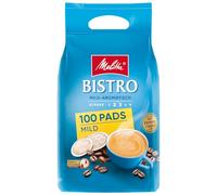 Melitta Café Bistro - Café torréfié en dosettes, 100 dosettes, torréfaction douce, torréfié en Allemagne, doux et aromatique