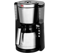 Cafetière MELITTA Look IV Therm Timer 1011-16 Noir et Acier Brossé