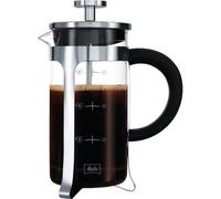 MELITTA Cafetière à piston Premium en verre et inox 8 tasses