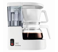 Melitta, Cafetière Filtre AROMABOY 0,25L Blanc, Design Compact, Température d'Infusion Optimale, Fonction Arrêt automatique, Porte-filtres 100 pour 2 tasses,1015-01,500W