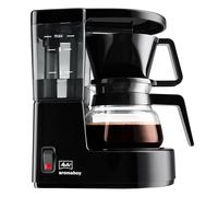Melitta, Cafetière Filtre AROMABOY 0,25L Noir, Design Compact, Température d'Infusion Optimale, Fonction Arrêt automatique, Porte-filtres 100 pour 2 tasses,1015-02,500W