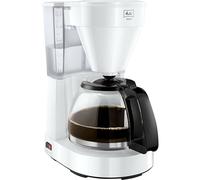 Melitta Cafetière Filtre avec Verseuse en Verre, Easy II, 1023-01, Blanc