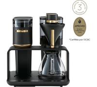 Melitta Cafetière filtre EPOS – Broyeur intégré – Noir et Or