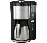 Cafetière filtre Melitta Look® Therm Timer 1025-18 1080 W Noir et Argent Noir Argent G