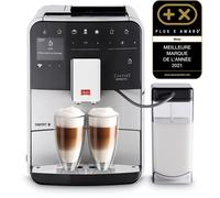 Melitta CAFFEO Barista T Smart F83/0-101 - Machine à café automatique avec mousseur à lait - 15 bar - argent/noir