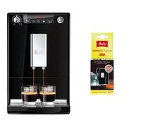 Melitta Caffeo Solo, Noir, E950-101, Machine à Café et Expresso Automatique avec Broyeur à Grains & Nettoyant en Tablettes, Pour Machines à Café Automatiques, à Capsules et à Dosettes, 4 x 1,8 g