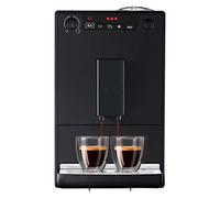 Melitta Caffeo Solo Noir Pure Black, Machine à Café à Grains avec Broyeur et Système d'Extraction des Arômes, Affichage LED, Mode 1 à 2 Tasses, Cafetière Expresso, Automatique, E950-222, 1400W