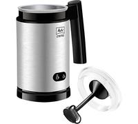 Melitta CREMIO II, Acier Brossé, 1014-03, Mousseur à Lait, Pour Lait Chaud ou Froid, Avec Revêtement Antiadhésif